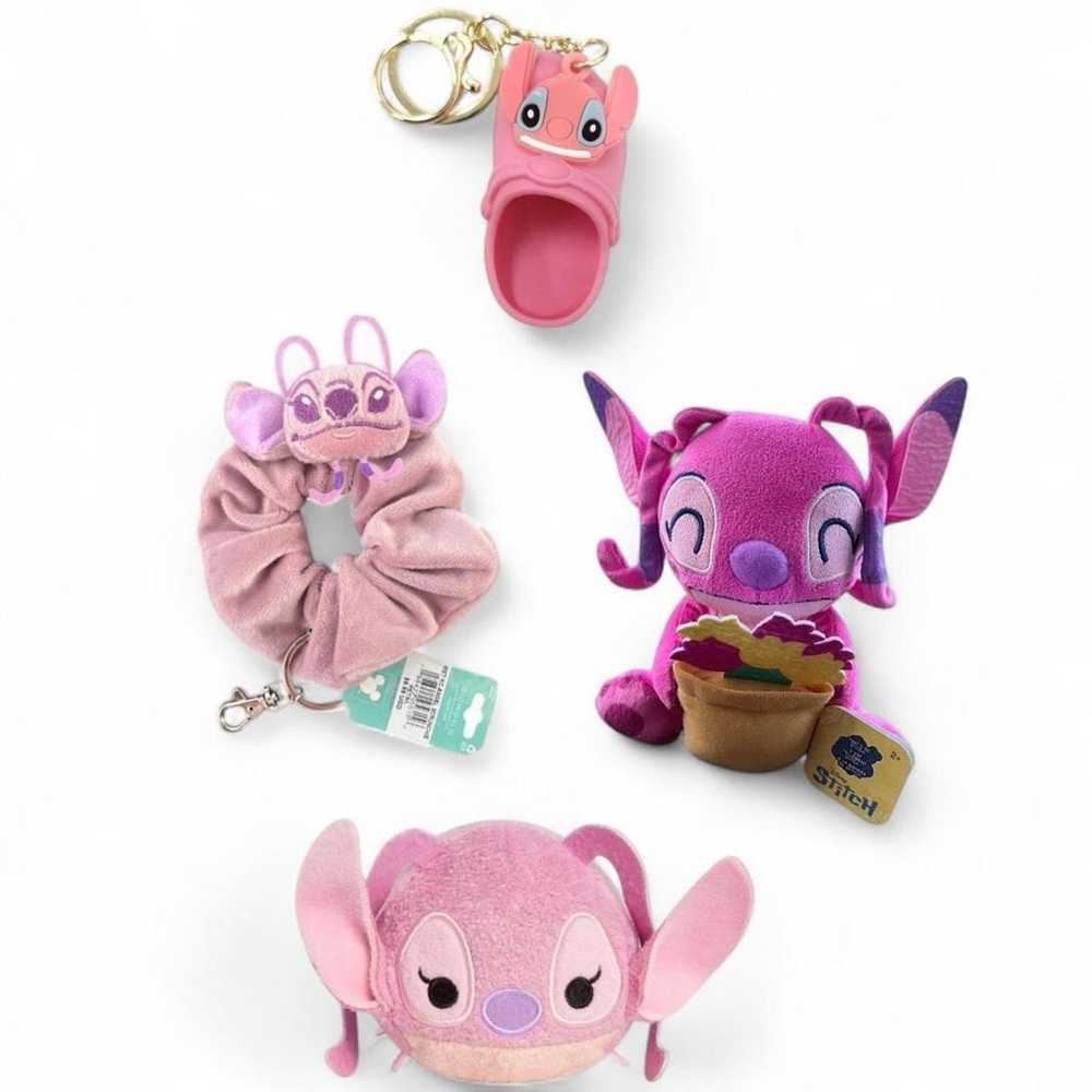 Lilo & Stitch Angel Plush and Accessories Bundle